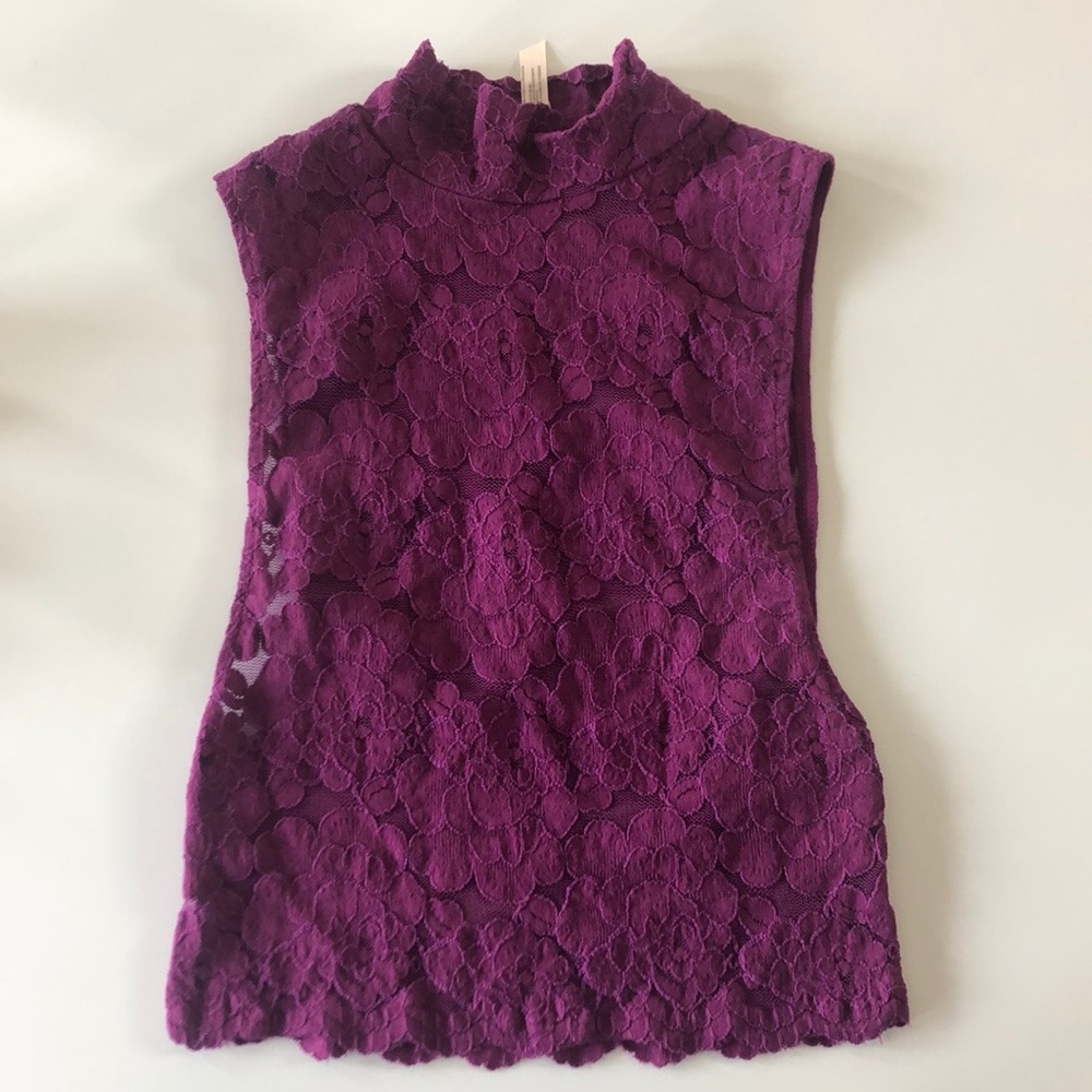 Free people lace Tank top